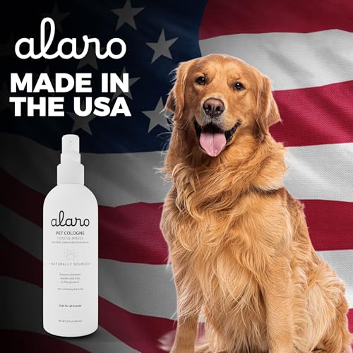 Alaro Dog Cologne Spray - Natural Deodorizing Spray - Long Lasting Coastal Breeze Scent - Pet-Safe Dog Perfume Spray for All Breeds - Made in USA - 16 oz - Image 8