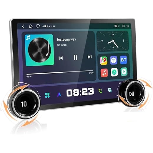 Car Android Touch Screen System 10.1 Inch