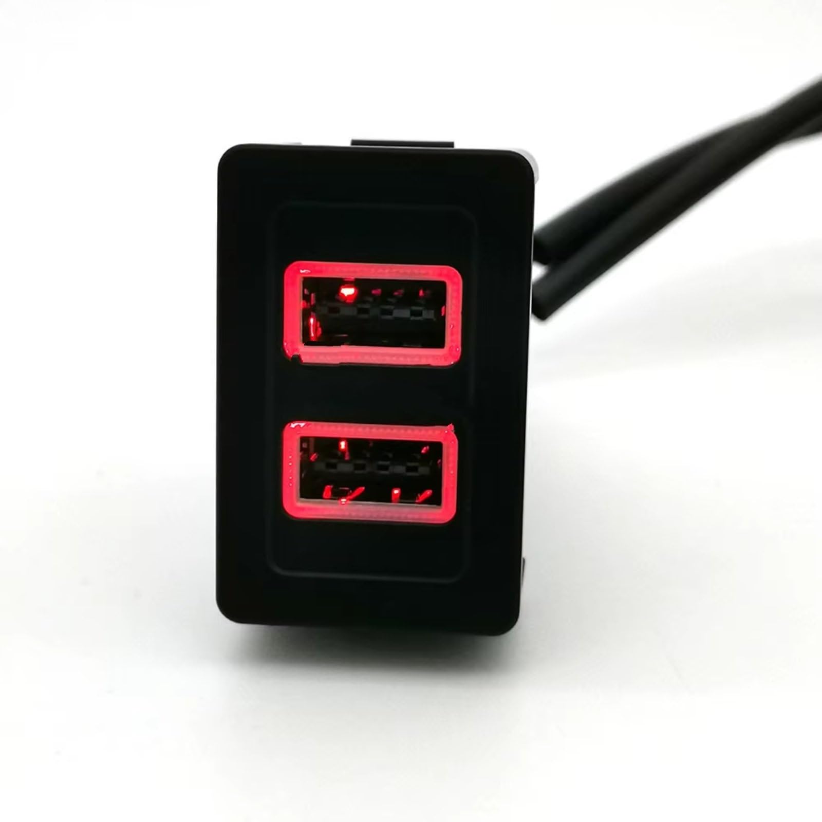 Consola USB Socket AUX Compatible Con Suzuki Para SX4 Para Swift Car Dual Para Adaptador Cargador Enchufe QC3.0 Adaptador Enchufe Interfaz Puerto USB Coche