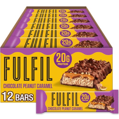 FULFIL Chocolate Peanut Caramel, 20g Protein (12ct)