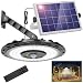 Ropelux Solar Lights Indoor Outdoor, 3000LM Dimmable 5 Modes (2 for All Day Lighting) Motion Sensor Solar Shed Light with Remote IP65 Waterproof for Barn, Gazebo, Yard, Garage, Patio Security Lighting