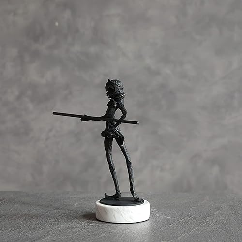 Miniatura 4 de Estatua china de feng shui escultura de hierro fundido mono decoración de escritorio moderna luz de lujo sala de estar TV gabinete de vino gabinete