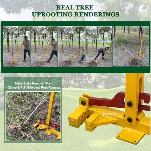 Arrache-jeu robuste pour arbres et arbustes à fort levier - 4