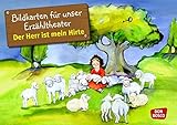Bildkarten für unser Erzähltheater: Der Herr ist mein Hirte (Psalm 23): Kamishibai Bildkartenset.