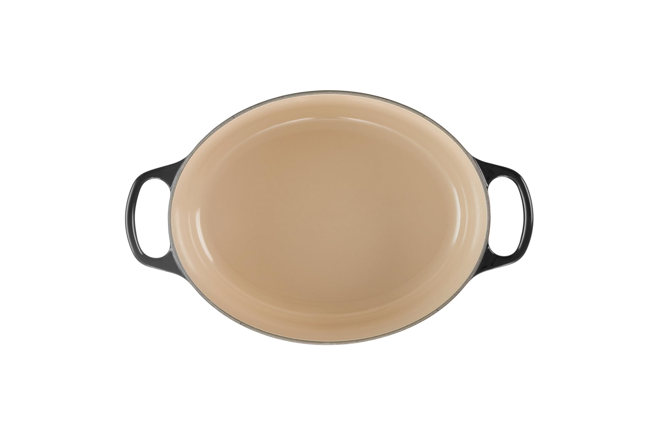 Le Creuset Signature Emaliowane, żeliwne naczynie do zapiekania z pokrywką, owalne, 27 cm, 4,1 l, czarny onyks, 21178271402430