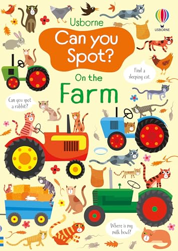 Can you Spot? On the Farm: A Fun Searching Activity Book For Kids Featuring Sheep, Pigs, and Cows - An Easter and Springtime Book