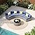 VONZOY Patio Sectional Furniture Outdoor 7-Piece Grey Rattan Curved Sofa Set with Storage Table, Fit for Pool Backyard Balcony Porch Lawn (Navy)
