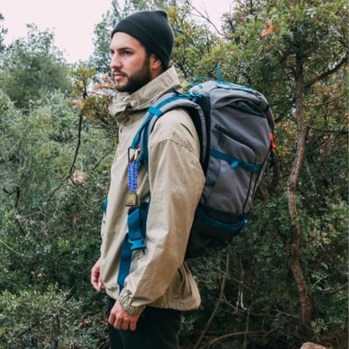 FIMWOLZ 2 Stück Anti-Bär Glocken Metall Vintage Mini Kuhglocke Bärenglocken Zum Wandern Anti-Verlust Glocke Kupferglocken Rucksack-Anhänger Hundeglocken Für Haustiere Dekorationen Outdoor-Wanderungen
