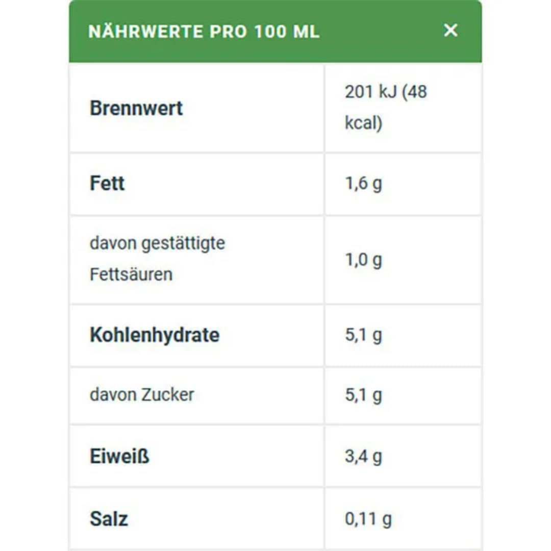 Milch Berchtesgadener Alpenmilch Land H-Milch 1,5% Fett Haltbare Milch Bergbauern-Milch, je 1 Liter, 24 Stück+ pufai