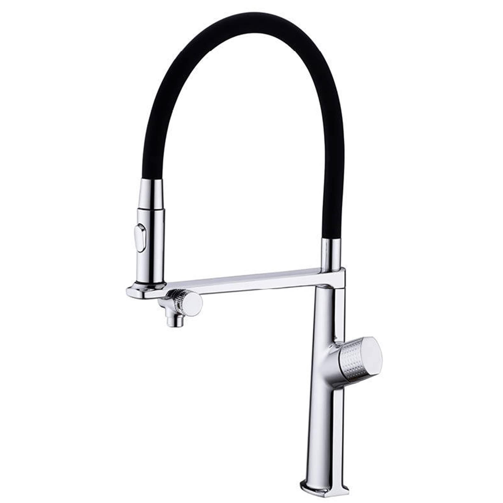 Robinet de cuisine 3 en 1 mitigeur d'évier pivotant 360 avec douchette et eau potable
