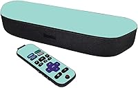Vista 7 de MightySkins Skin compatible con Roku Streambar Media Player (2020) - Azul sólido Funda protectora de vinilo duradera y única Fácil de aplicar