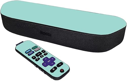 Miniatura 7 de MightySkins Skin compatible con Roku Streambar Media Player (2020) - Caléndula sólida  Cubierta protectora de vinilo duradera y única  Fácil de