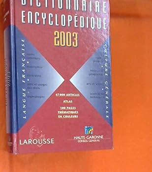 Paperback Dictionnaire Hachette encyclopédique 2003 [French] Book