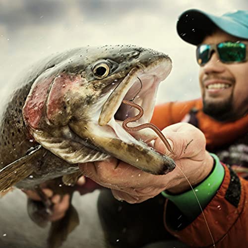 Falso Earthworm Morbida Esche Realistica Morbido