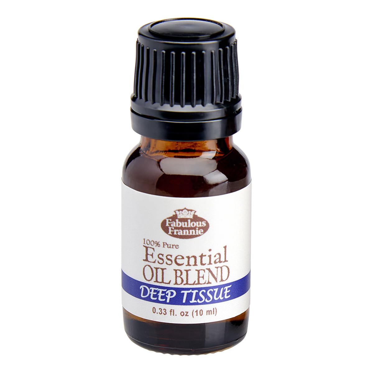 Fabulous Frannie Deep Tissue Essential Oil Blend 10ml Made with Wintergreen, Camphor, Lavender, Ginger, Chamomile & Helichrysum Pure Essential Oils.