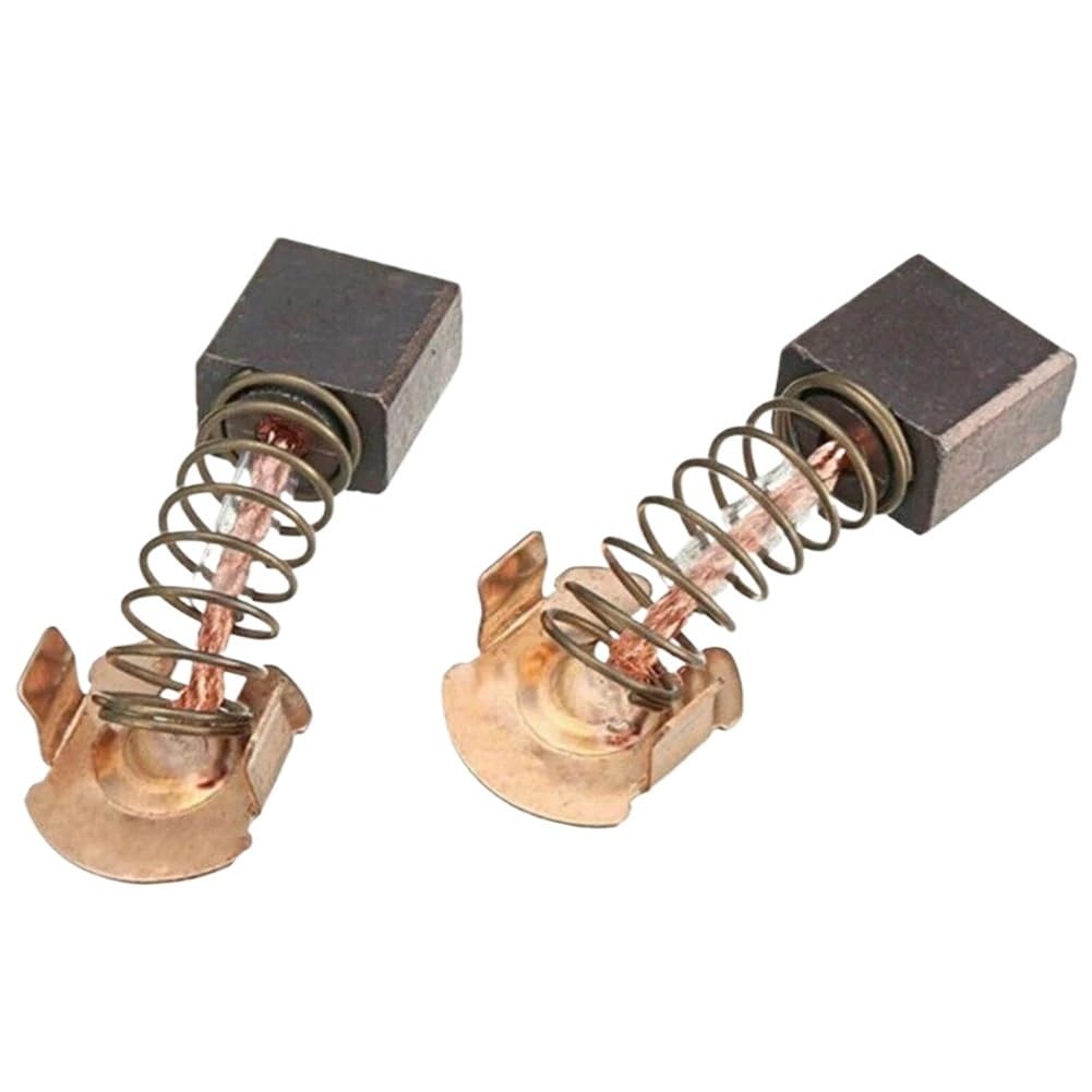 Szczotki węglowe z włókna węglowego 2 szt./zestaw 7 x 10,8 x 11 mm do CB-441 CB-432 szare metalowe szczotki zamienne