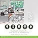 Enbrighten Z-Wave Plus in-Wall Smart Tamper-Reistant Outlet, Works with Alexa, Google Assistant, 1 Z-Wave Outlet & 1 Always on Outlet, Hub Required, White, Smart Outlet, Lamps, Small Appliances, 14315