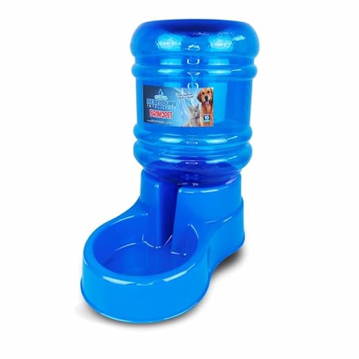Bebedouro Automático My Pet para Cães Grande, Bebedouro Inteligente 10L para Pet, Azul