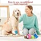 AiQInu 12 Rollen Selbstklebender Verband, 2.5cm x 4.5m, Hypoallergen, Atmungsaktiv, Fixierbinde, Elastische Bandage, Selbstklebende Elastische Binden, für Katze, Hund, Pferd Bein Klebeverband