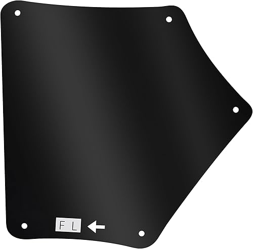 Miniatura 9 de ECOTRIC Protectores contra salpicaduras compatibles con Toyota Tundra Sequoia 2007-2022, repuesto para 537370C030 537360C030 537390C020 para