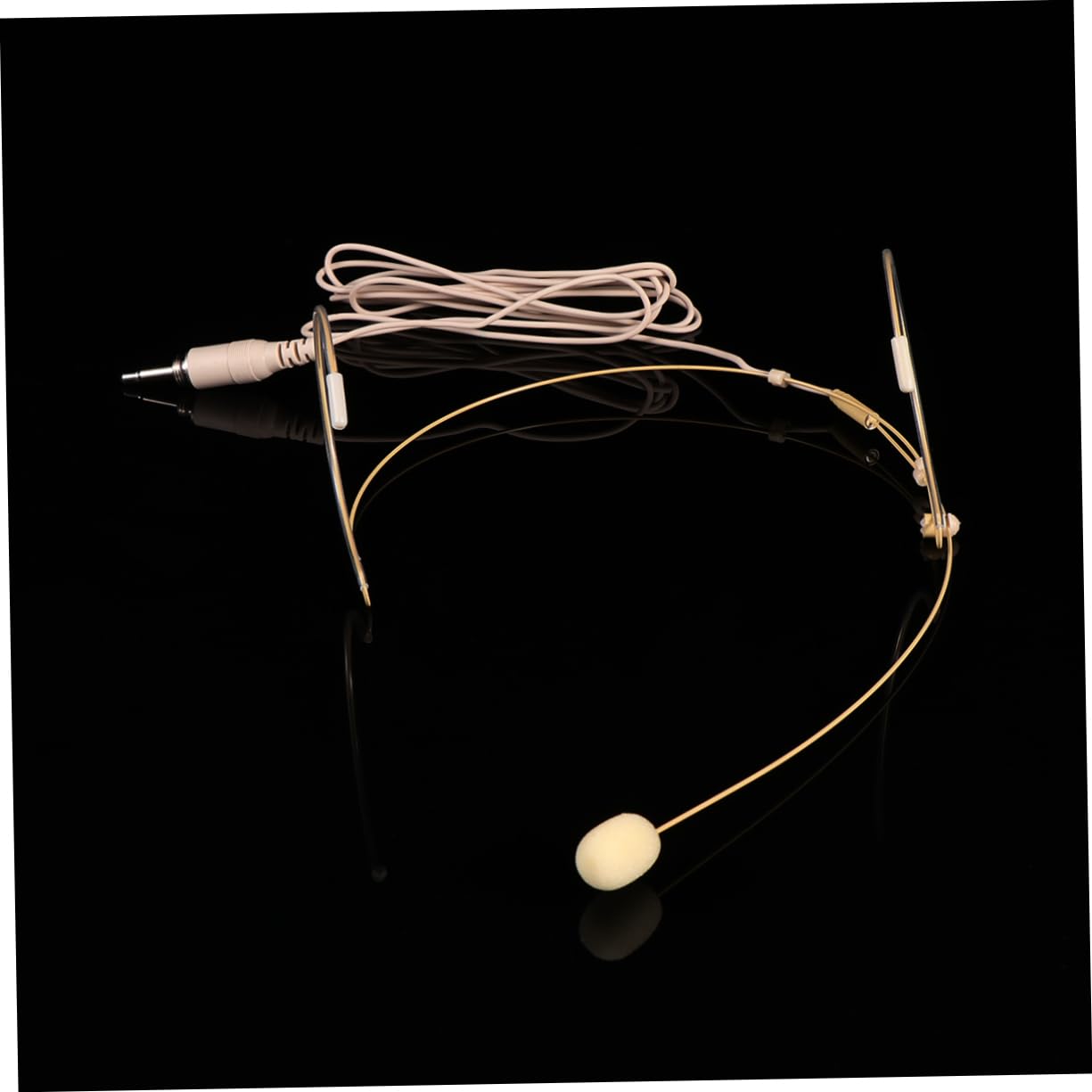 FUNOMOCYA Work Headset Mic Condenser Microphone High- Sound Pickup for Singing Teaching Public Speaking Easy to Carry