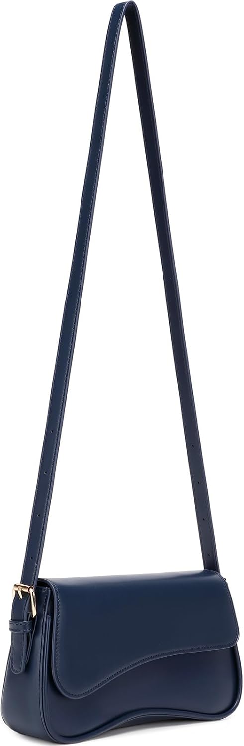 Underarm Shoulder Bag for Women Trendy Purse Vegan Leather Hobo Handbags Clutch Crossbody Bag - Image 3