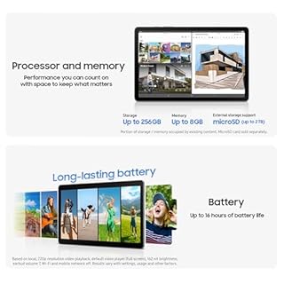 Samsung Galaxy Tab S10 Lite, 6GB RAM, 128GB, 2TB Expand, Long Battery Life, 10.9” LCD, S Pen for Note-Taking, Exynos 1380, Circle to Search, AI Tools, Gray