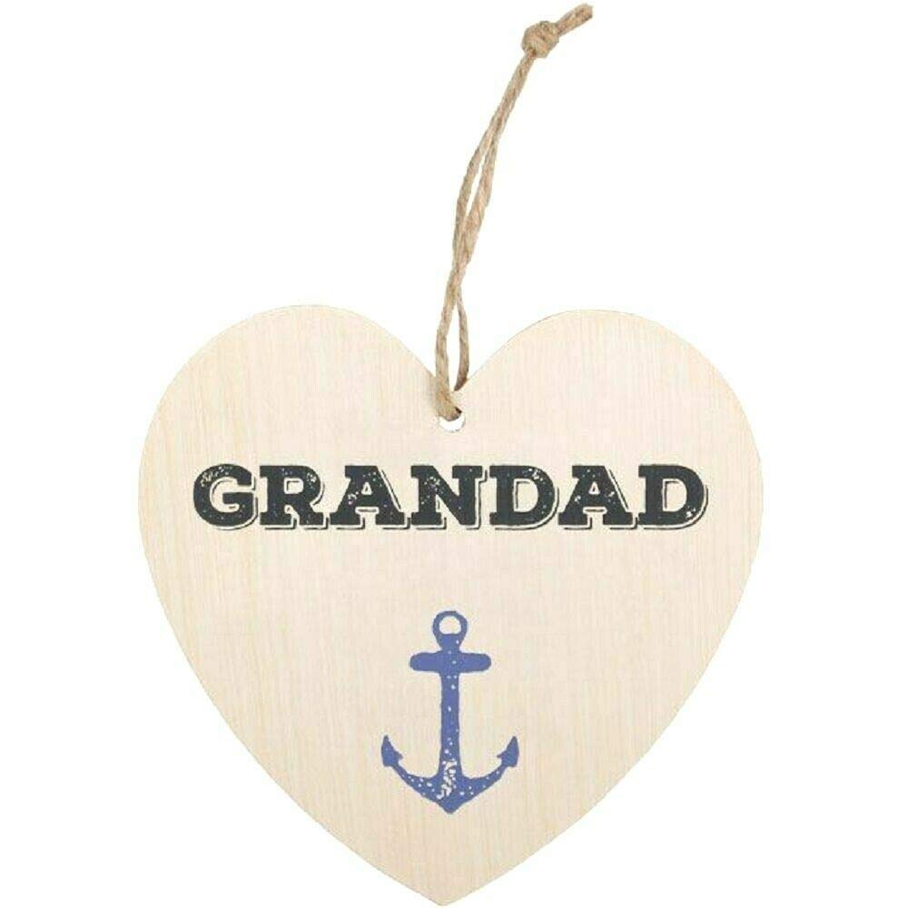 Grandad Hanging Heart Sign