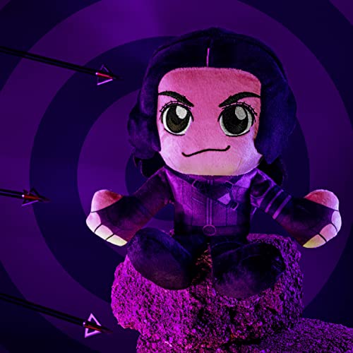Peluche Marvel Kate Bishop compagnon câlin assis pour petits et grands