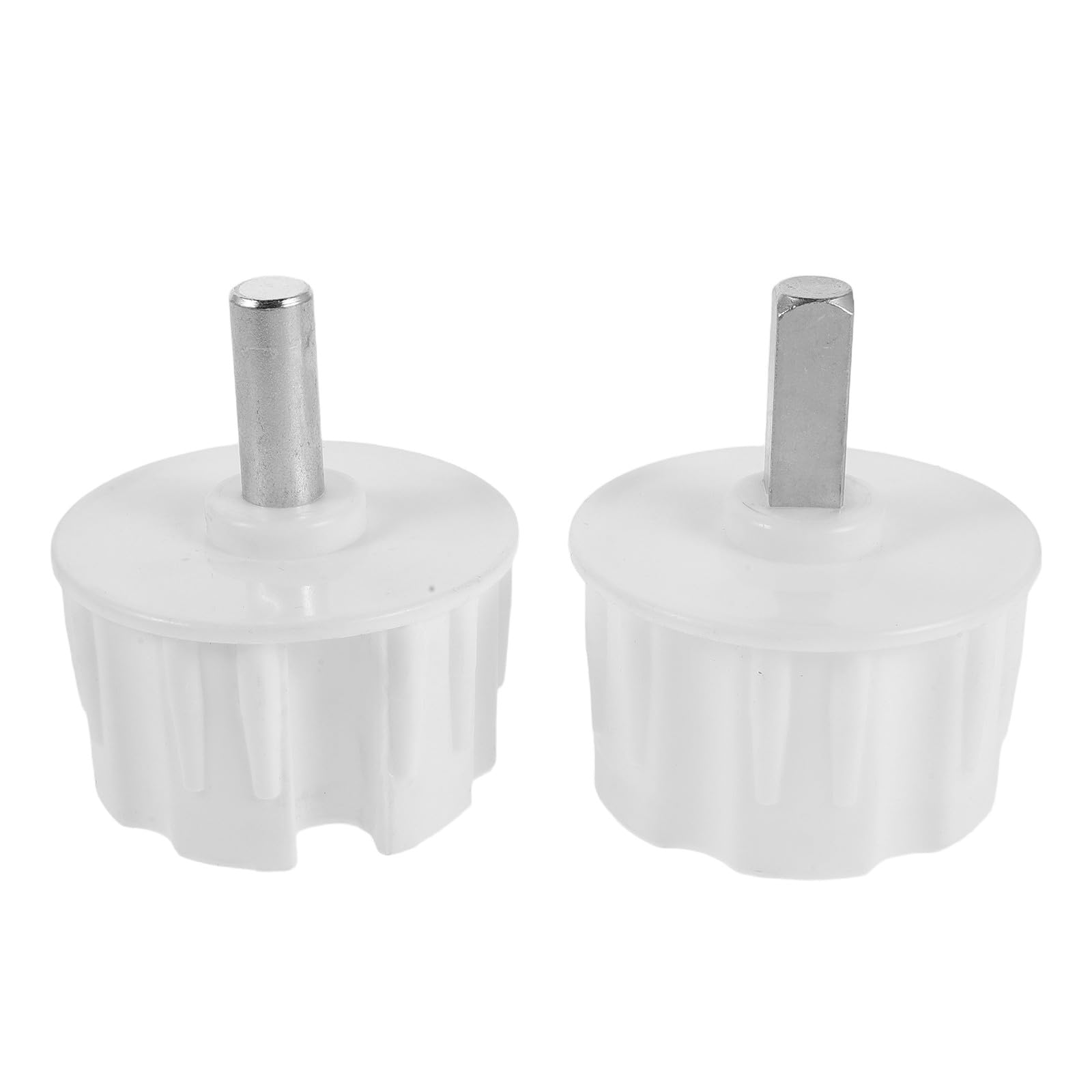 Yardenfun 2pcs Retractable Awning End Stopper - 80mm Heavy-Duty Roller Tube Cap Universal for Sunshade Canopies and Patio Shades Weatherproof Replacement Part