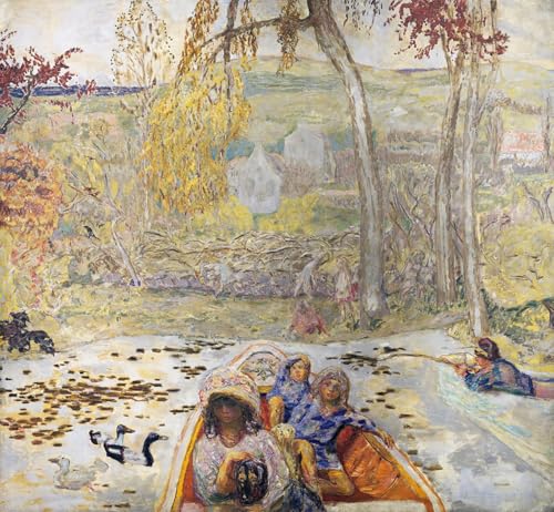 Pierre Bonnard impression peinture huile sur toile paysage pour déco chambre 60x90cm