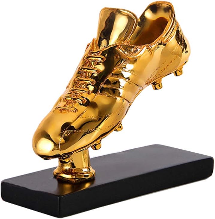 7.9" Football Golden Boot Trophy,2020 European Cup TrophyGolden Boot Trophy,Football Trophy for Fans,World Cup Football Golden Boot Trophy