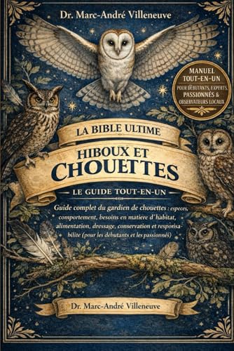 La Bible Ultime des Hiboux et Chouettes (Le Guide Tout-en-un): Guide complet du gardien de chouettes : especes, comportement, be