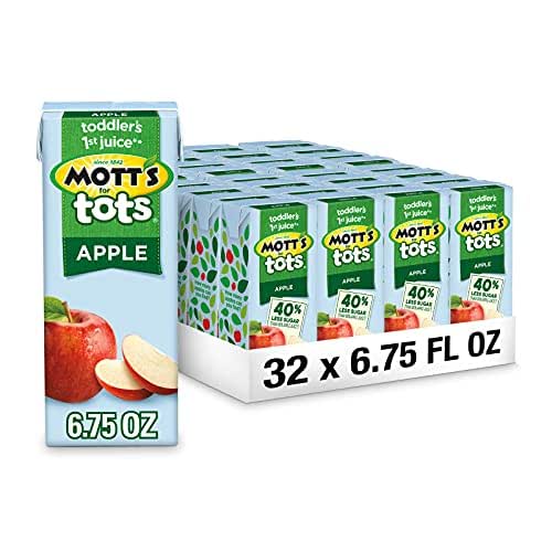 Mott's For Tots Apple, 6.75 Fl Oz Boxes, 32 Count