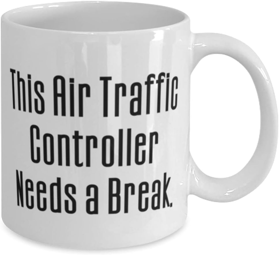 Funny Air traffic controller 11oz 15oz Mug, This Air Traffic, For Coworkers, Present From Boss, Cup For Air traffic controller