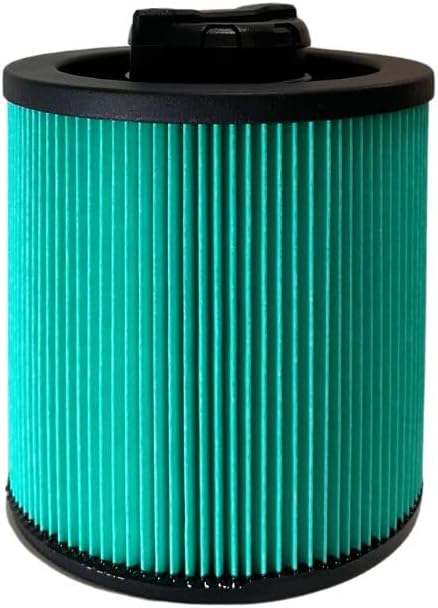 Nispira DXVC6914 HEPA Vacuum Filter, Fits 6-16 Gallon Wet/Dry Vacuums. Compatible with DeWalt DXV06P DXV09P DXV09PA DXV10P DXV10PL DXV10S DXV10SA DXV10SB DXV12P DXV14P DXV16P DXV16PA｜1 pack