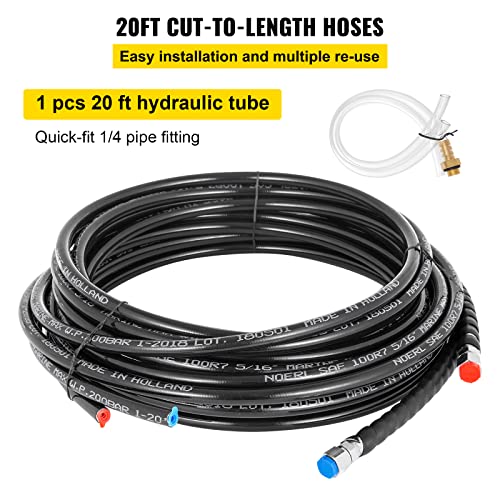 Bestauto Hydraulic Steering Kit 90Hp Hydraulic Outboard Steering Kit With Helm Pump Cylinder Marine Steering System Kit #TOP5