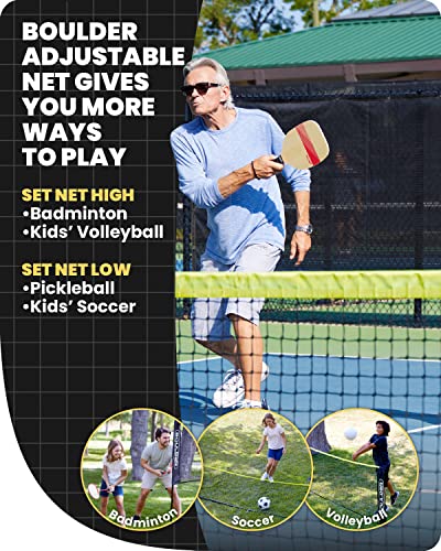 BOULDER Sports Pickleball and Badminton Set - Image 2