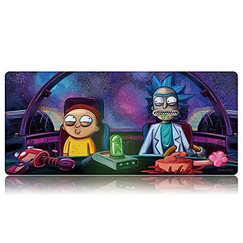 Bimormat Großes Gaming Mauspad,900x400mm XXL Schreibtischunterlage, Mousepad Gemacht aus Hochwertige Materialien,Verbessert Präzision und Geschwindigkeit (90x40 G13rikdrive)