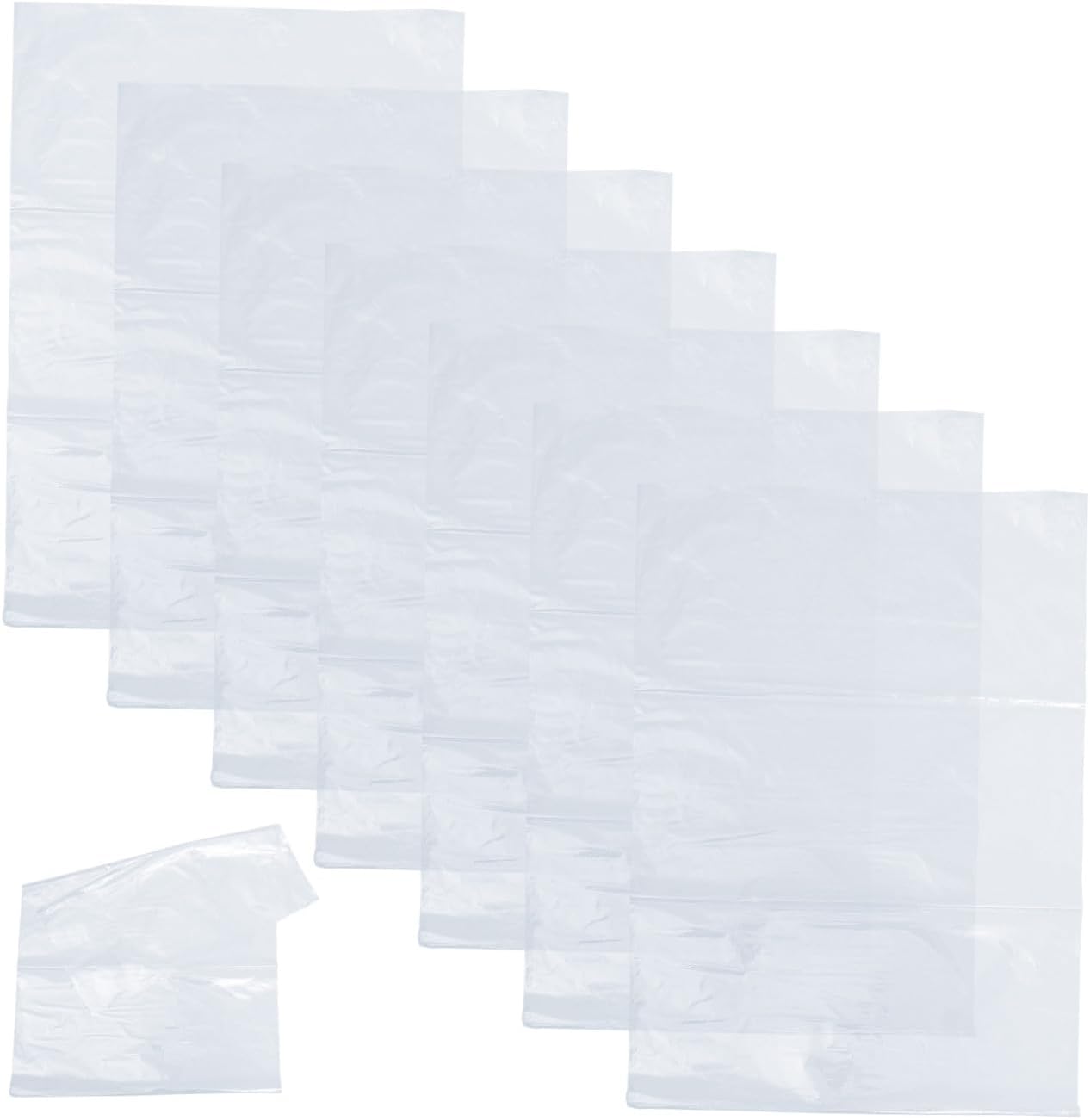 100 pcs Heat Shrink Wrap Bags for DIY Projects Shrink Packaging Bags for present and Practical Material Easy to Use for Crafting