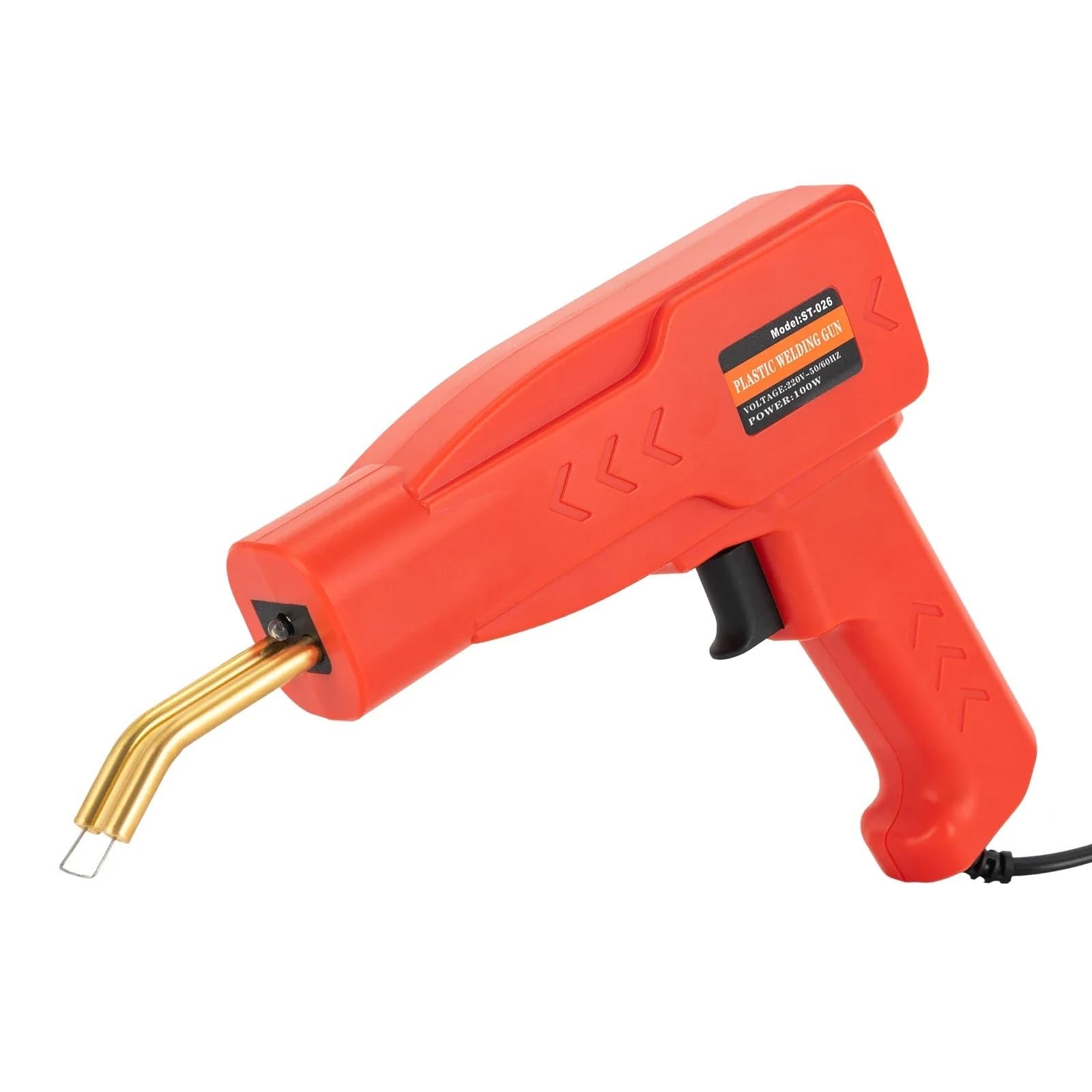 ręczne spawarki 100W Przenośny Pistolet Spawalniczy Do Plastiku - Narzędzie Naprawy Deski Rozdzielczej Samochodu Elektryczna Spawarka Samochodów/motocykli/DIY(Red)