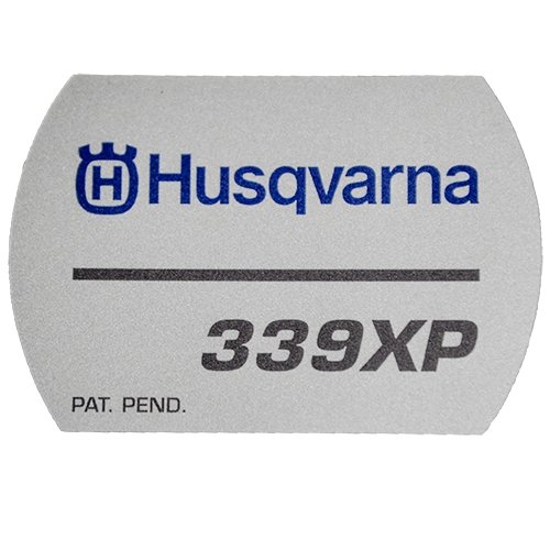 Autocollant de démarrage Husqvarna 544116505 sticker de signalisation moteur