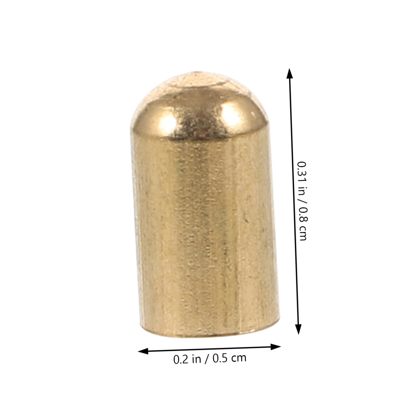 HAPINARY DIY Essential 30pcs Lanyard Fastener Metal Rope End Cap Stopper Cord Rope Ends for Fashi