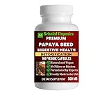 Behalal Organics Papaya Seed Capsules 500mg - Vegan,...