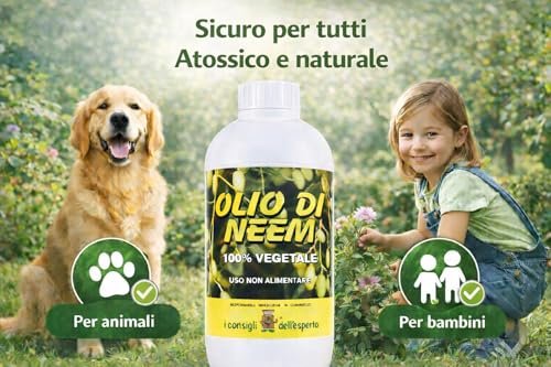 Aceite de neem para proteger tus plantas de terraza en botella de 1L 4
