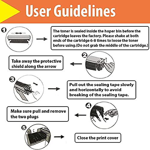 Image of 131A Toner Cartridge Compatible withLaserjet Pro 200 Color M251n / M251nw / MFP M276n / MFP M276nw (Set of 4)