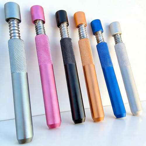 6-Piece Multicolor 𝐎𝐧𝐞 𝐇𝐢𝐭𝐭𝐞𝐫 𝐏𝐢𝐩𝐞, 3.25 inch Portable...