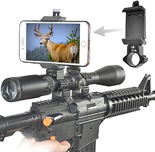 SOLOMARK 1" (25.4mm) Rifle Scope Adapter Ring/Mount for Cellphone Mount Holder to Capture Image