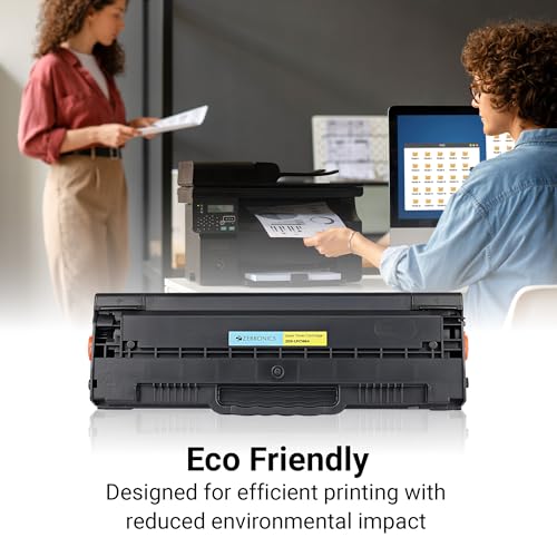 Image of Zebronics Laser Toner Cartridge, Up to 1500 Page Yield, HP LaserJet 1008a /1008w, MFP 1188a /1188w /1188nw /1188pnw, Chip Supported, Printing, Rich Dark Output, Smudge-Free (LPC166A)
