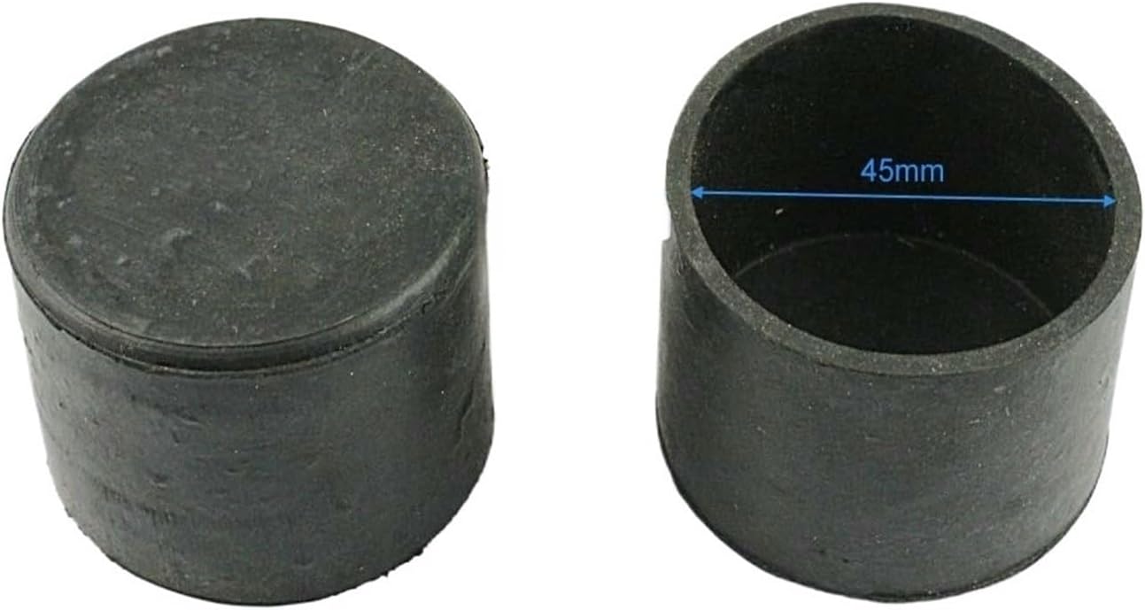 FENG GUO 8 Pieces 45mm Round Rubber Furniture Chair Table Leg Cover Floor Protector